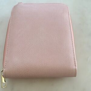 Elegant Pink Leather Women's Bag